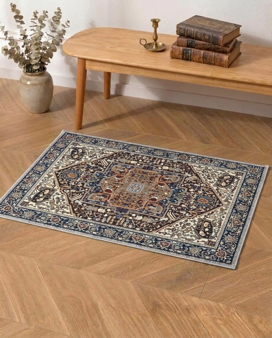 Persian Heritage Printed Soft Rug