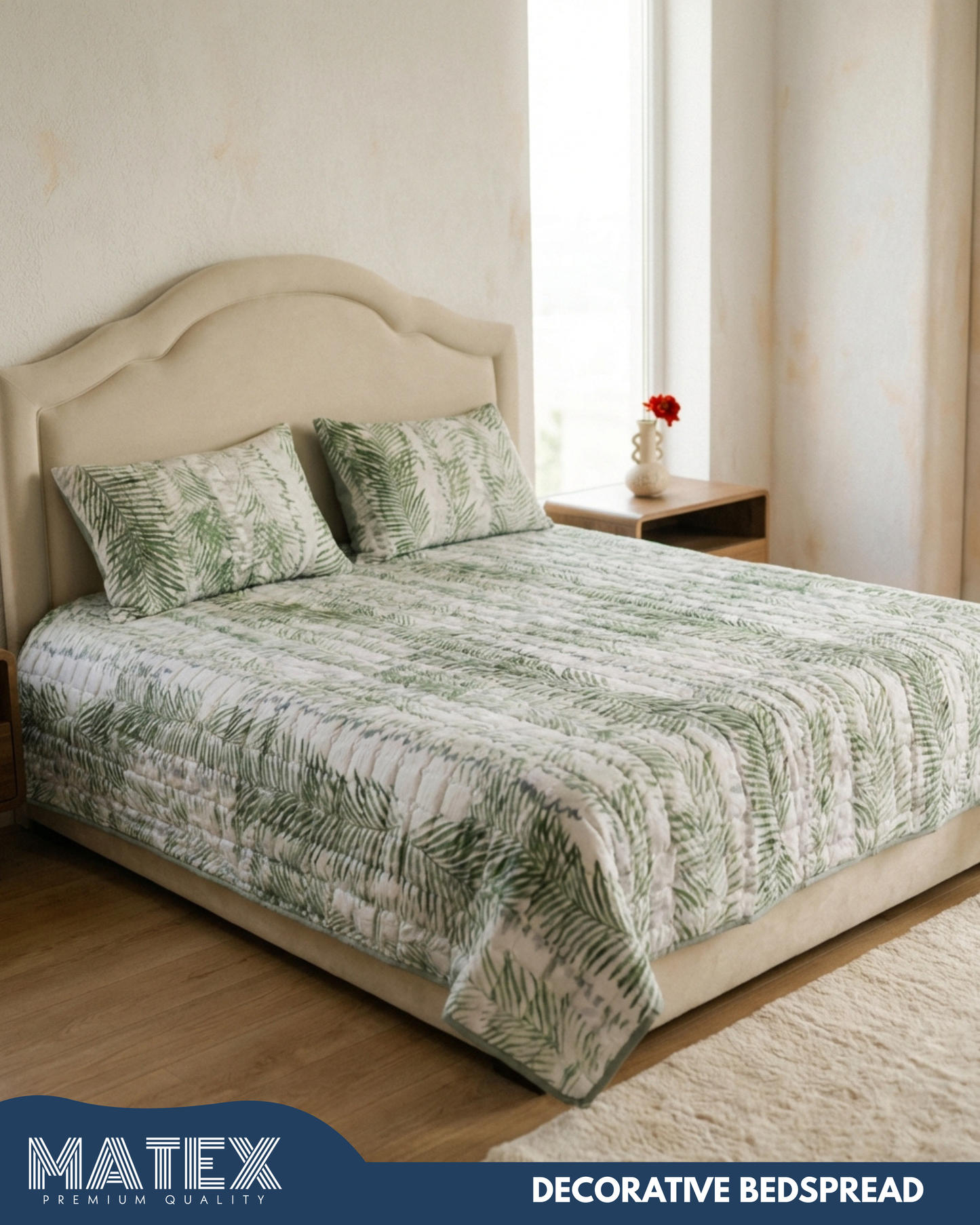 King size Palm Breeze Decor Bedspread