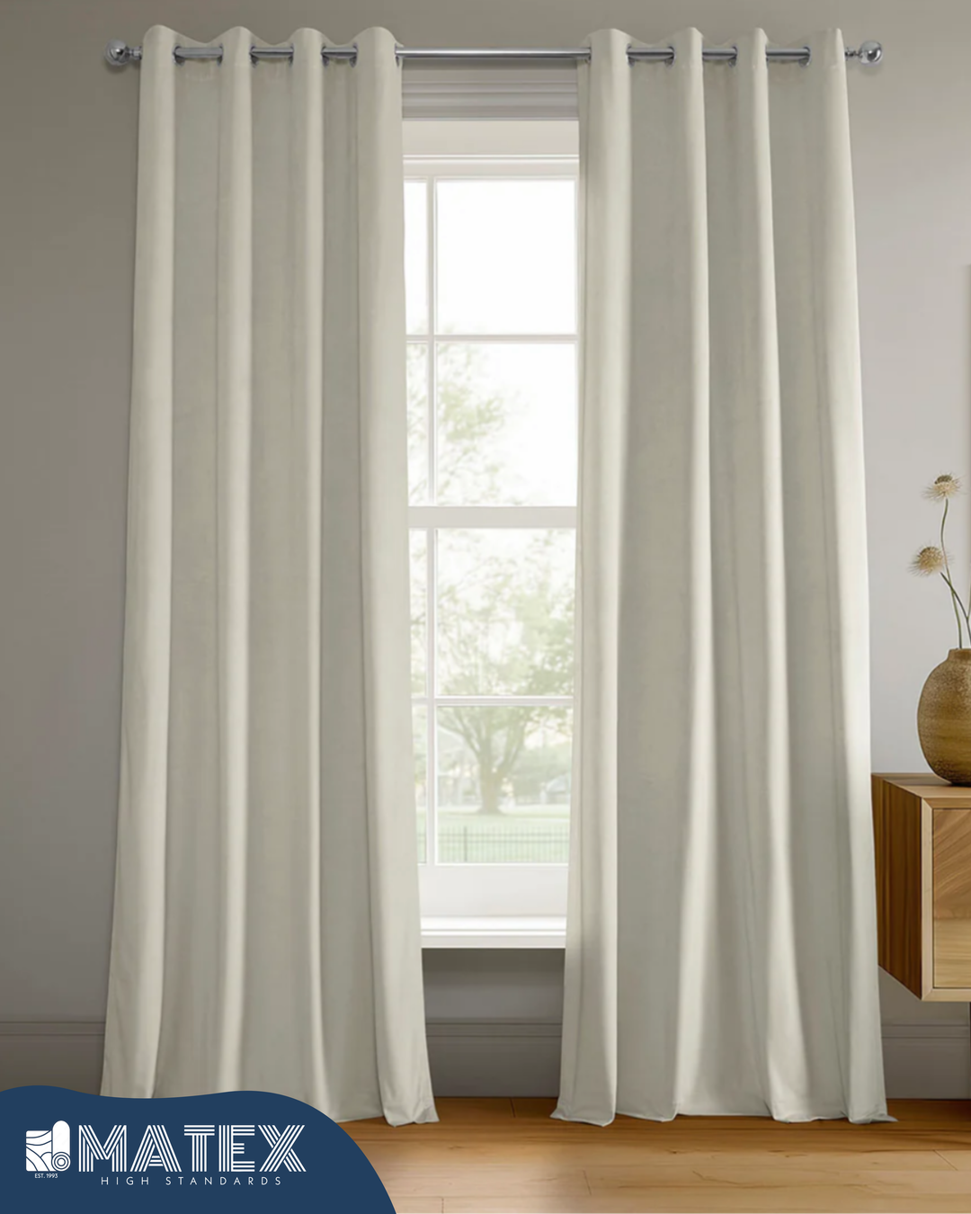 High Density Velvet Blackout Curtain 140cm ×240cm