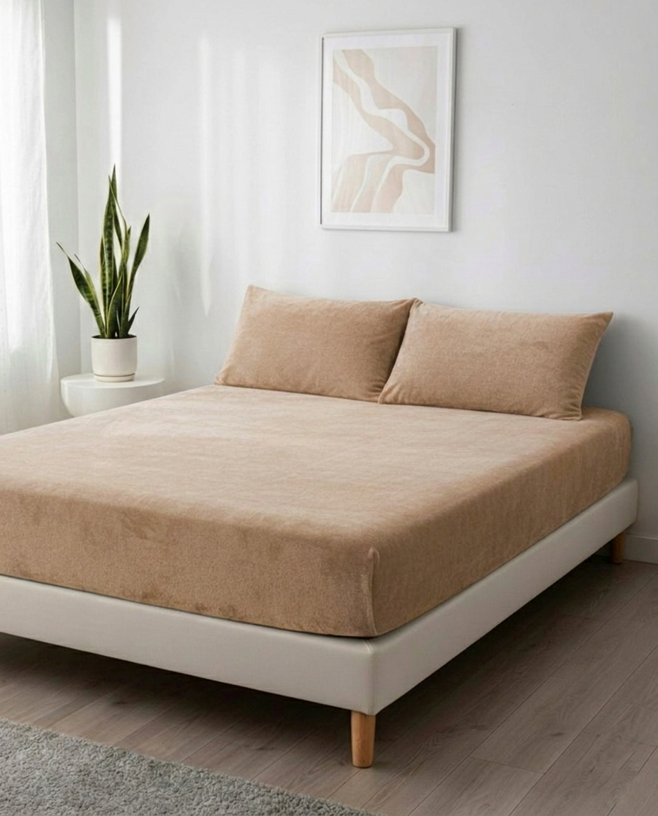 Winter Flannel Fitted Sheet Set