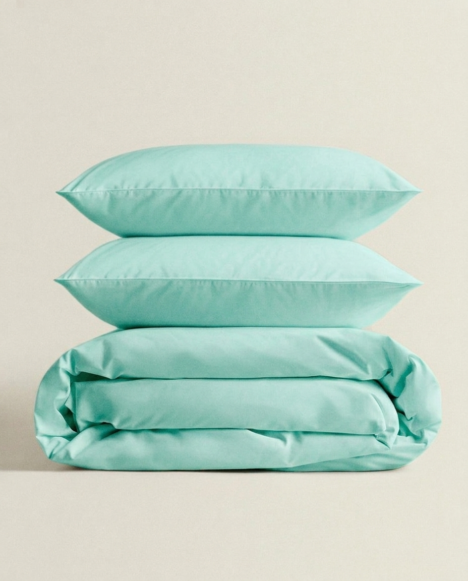 Aqua Mint SoftBlend Bed Set