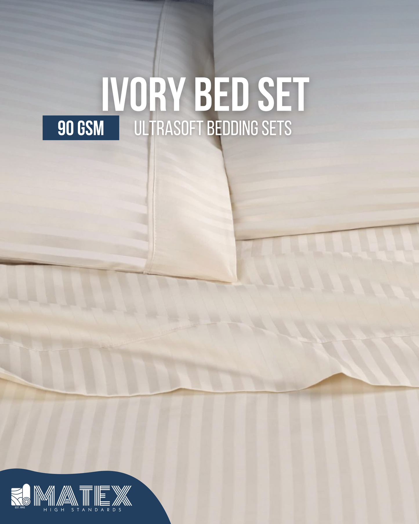Ivory Bed Set