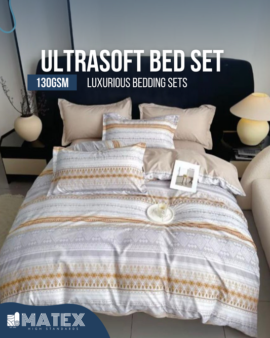 Double size Woody Bed set 110 GSM (4 pcs)