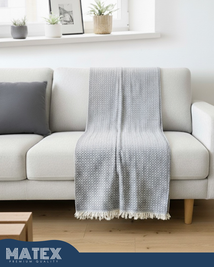 Maison Knit Throw – 100% Cotton