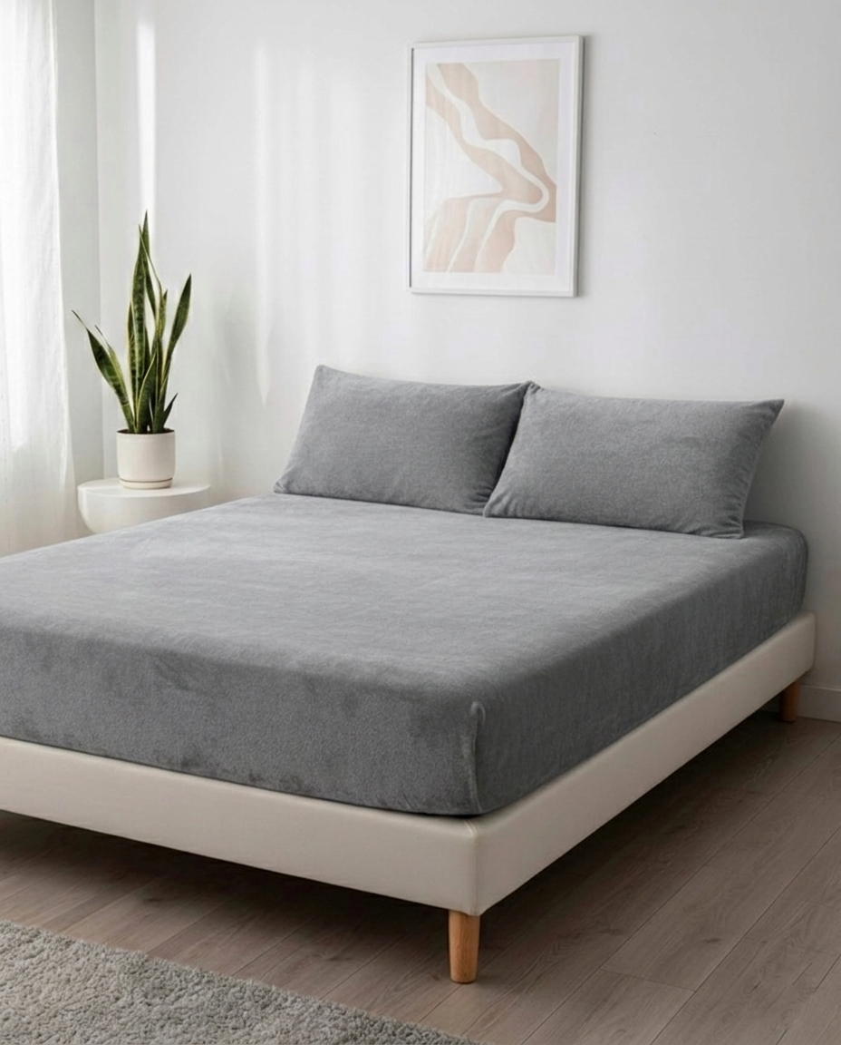 Winter Flannel Fitted Sheet Set