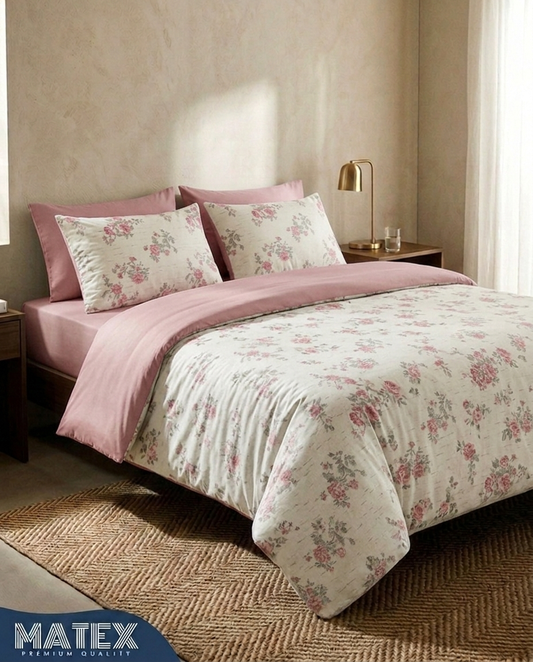 Rose Cottage Nature’s Palette Bed Set (4pcs)