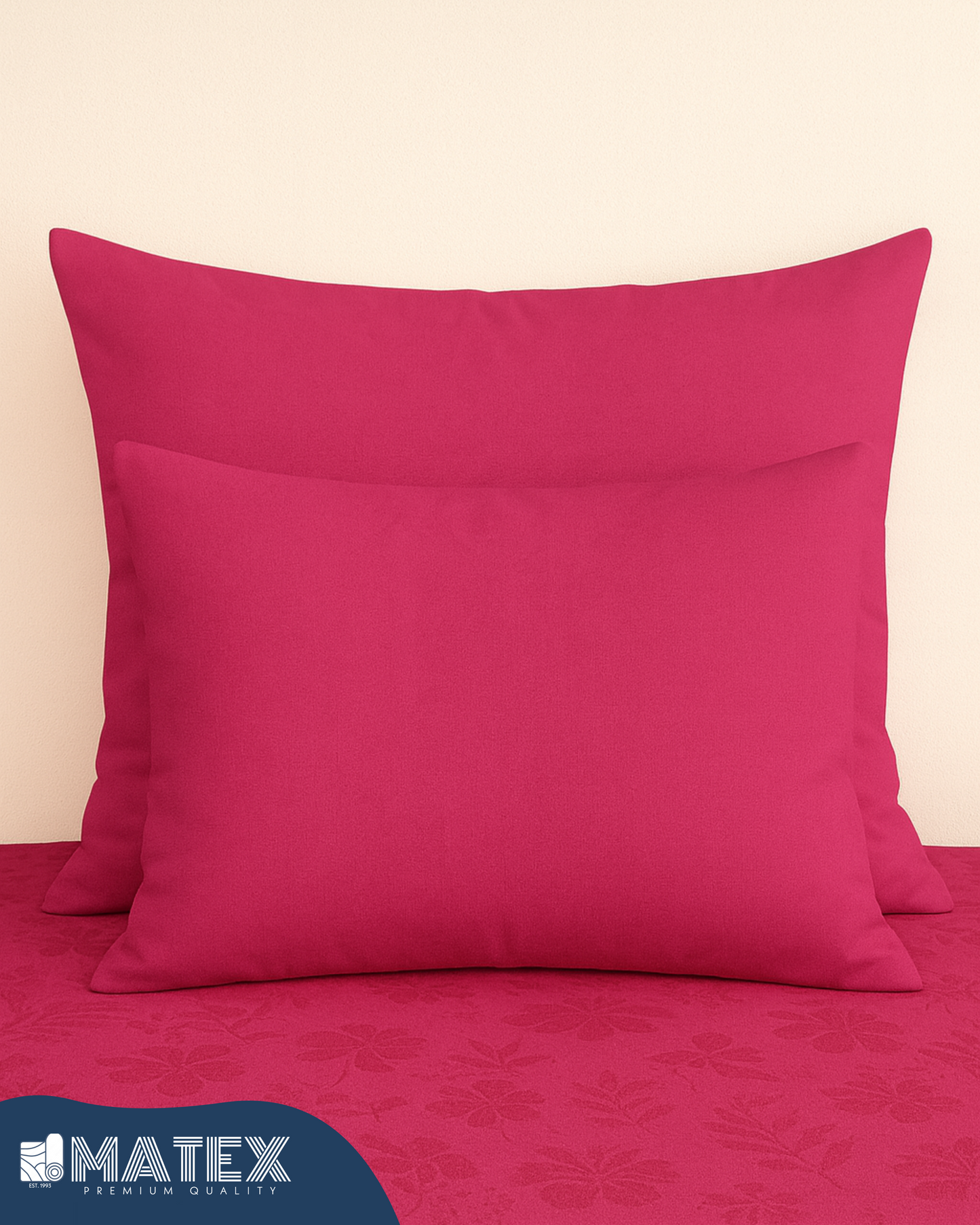 Pillow Cases - Envelope Enclosure - 2 Pack - 100% Soft and Comfortable Premium Cotton
