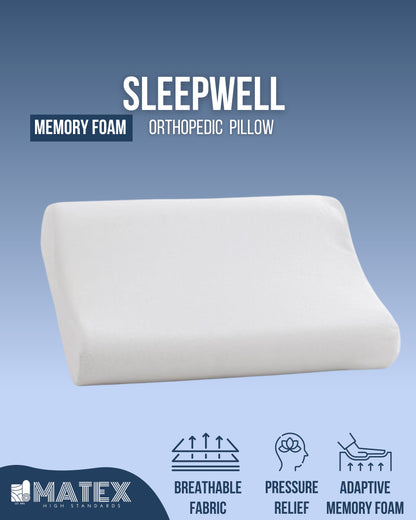 SleepWell Memory Foam Pillow