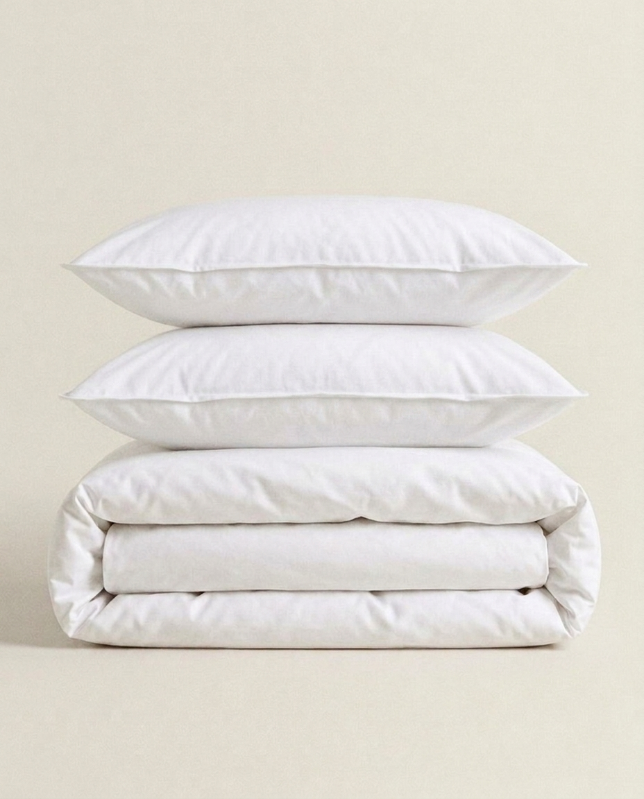 Pure White Essence SoftBlend Bed Set