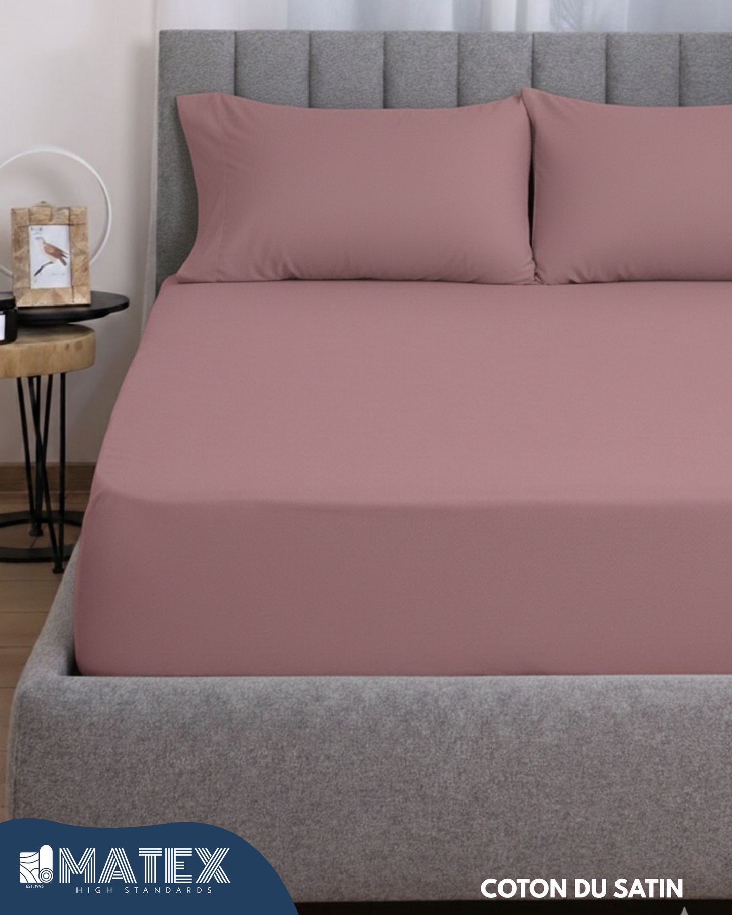 Coton Du Satin Fitted Sheets 220TC