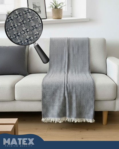 Maison Knit Throw – 100% Cotton