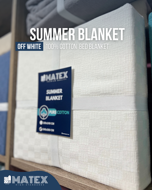 Throw Blanket Piqué 100% Cotton