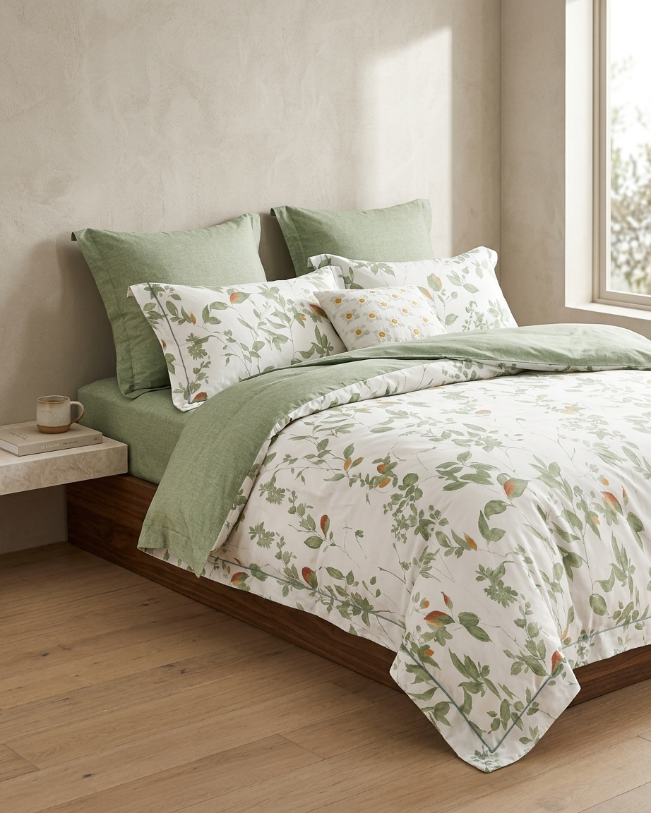 Verdelle Bed Set 100% Cotton 220TC
