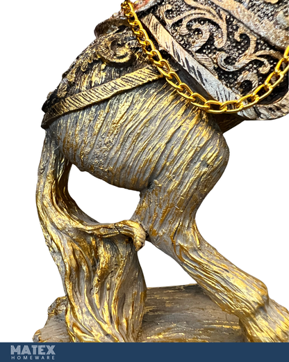 Ceramic Salon Horse Statue 25cm