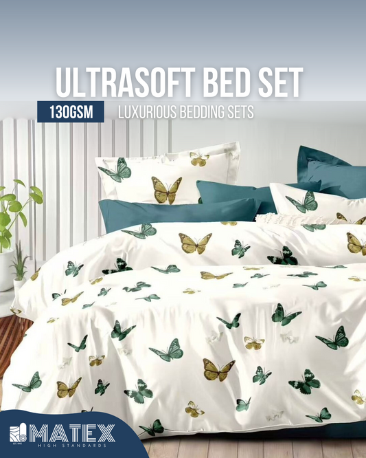 Single size GreenFly Bed set 130 GSM (3 pcs)