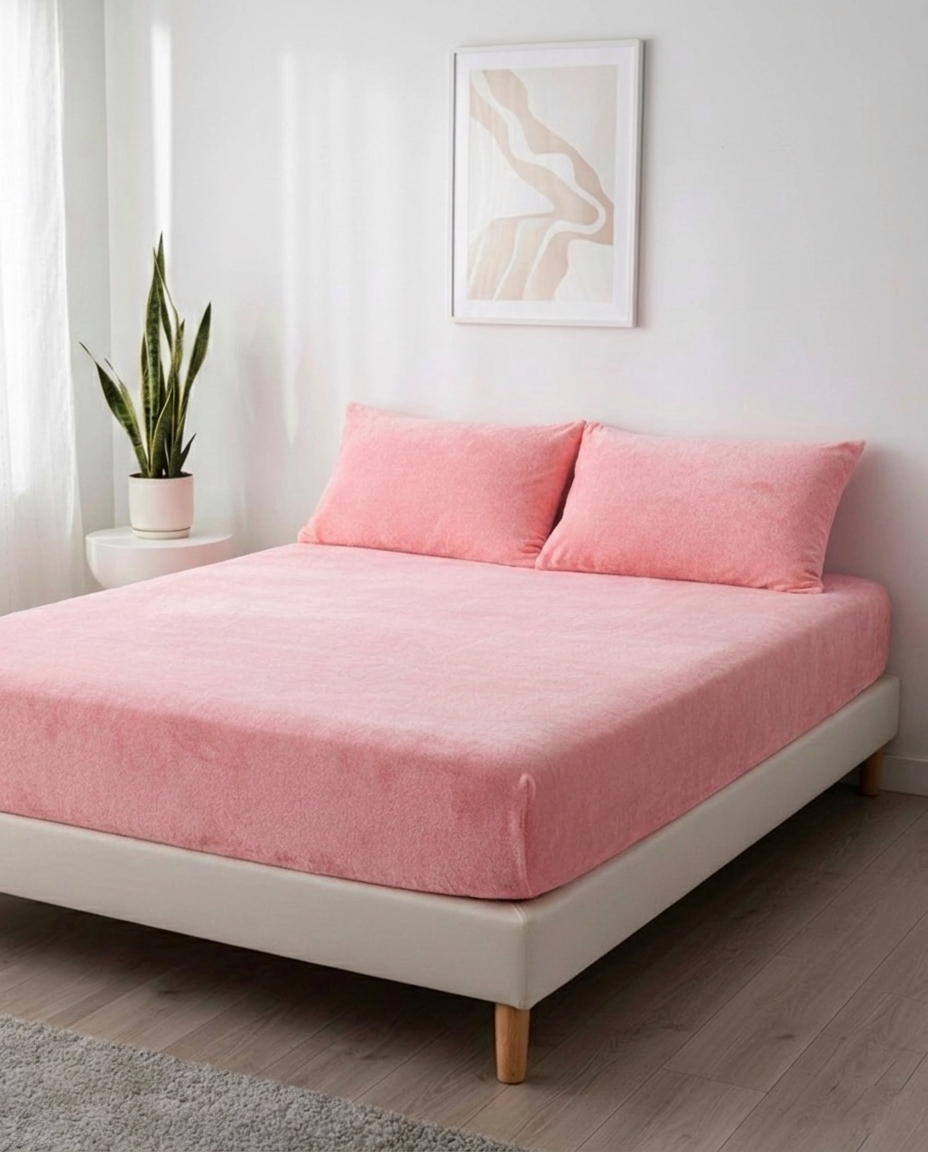 Winter Flannel Fitted Sheet Set