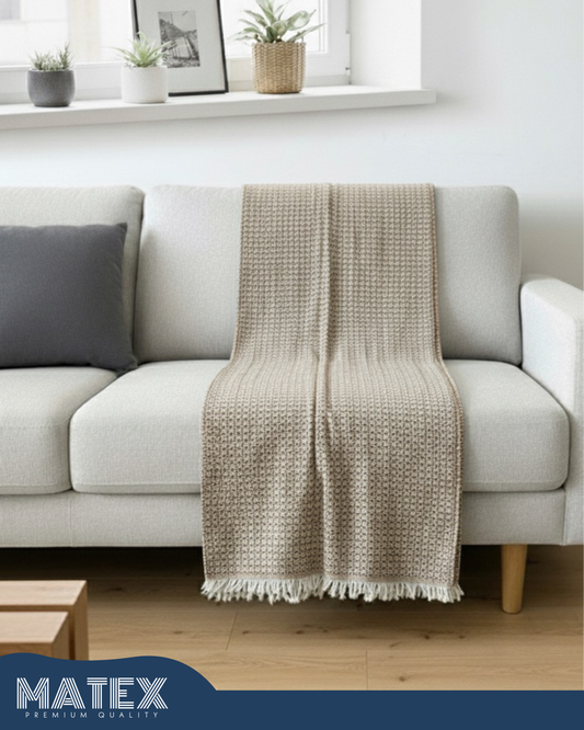 Maison Knit Throw – 100% Cotton