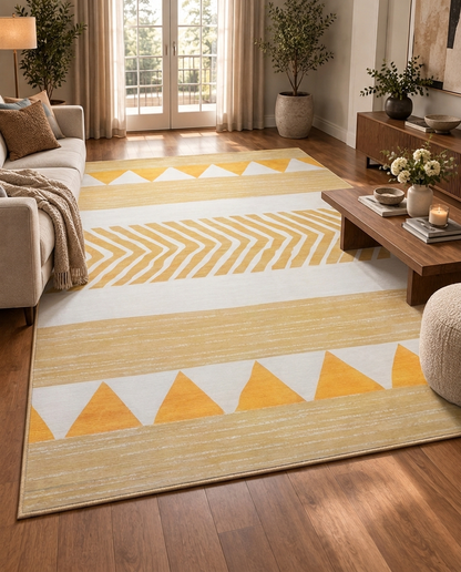 Sahara Rhythm Printed Soft Rug