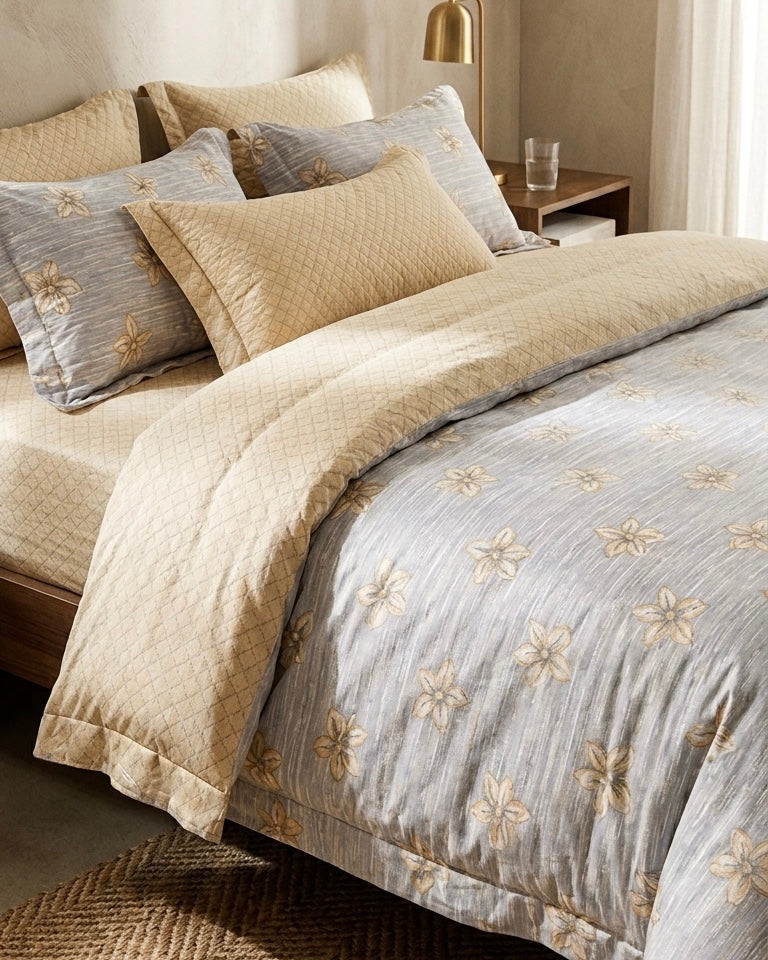 Fleuria Bed Set 100% Cotton 220TC