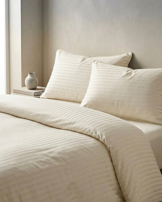 طقم سرير عاجي