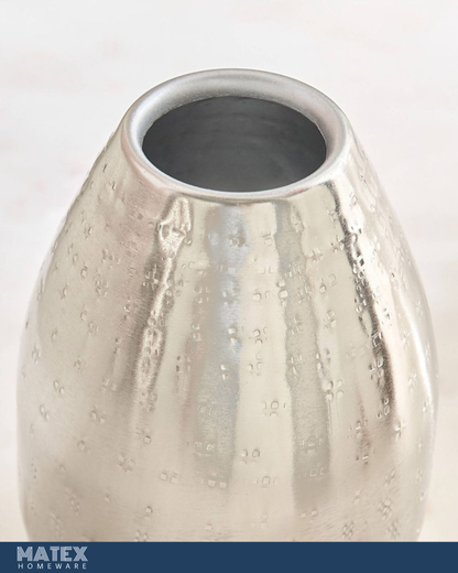 Metal Etched Vase