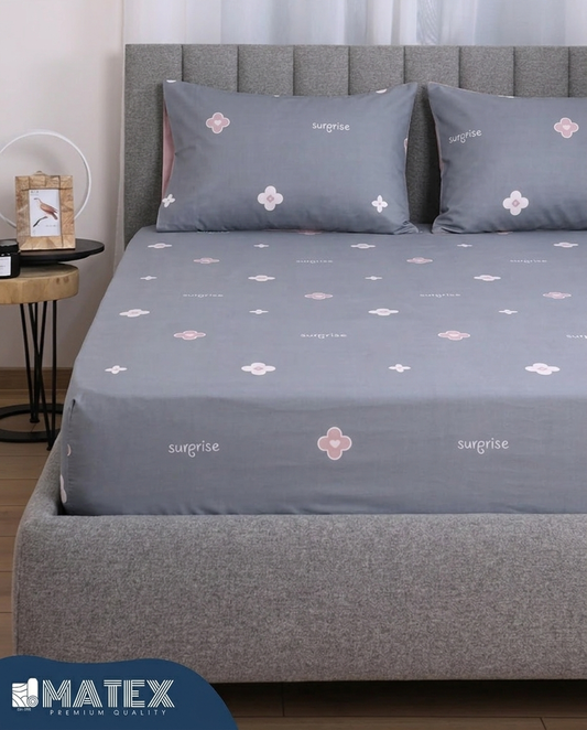 PinkyNight Pattern Bed Sheet