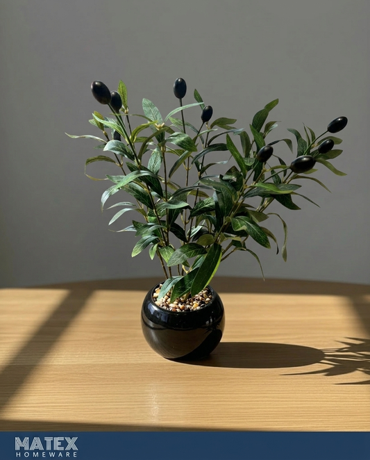 Olive Noir Vase Pot