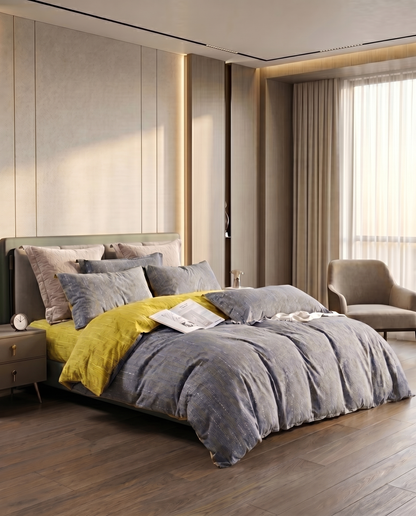 GoldenMist Bed Set 100% Cotton 220TC