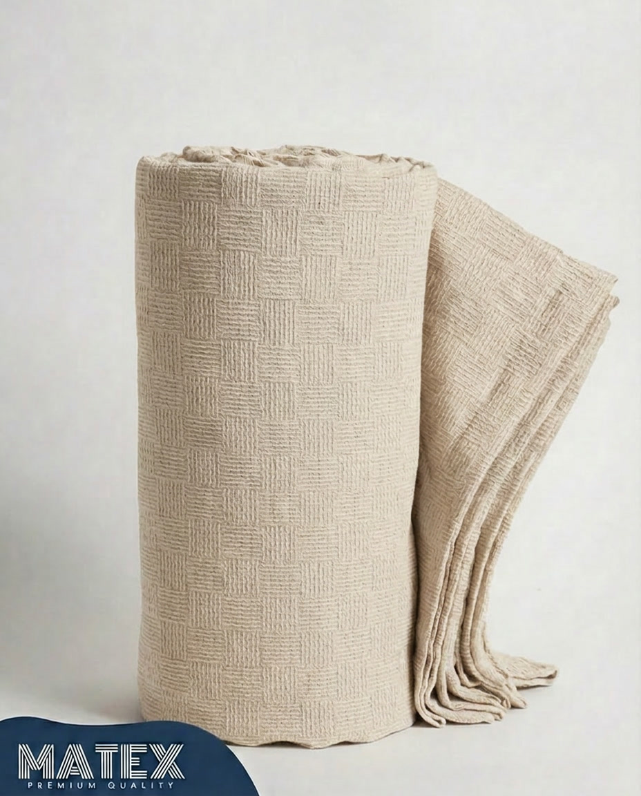 MATEX AirWeave™ 100% Cotton Piqué Blanket