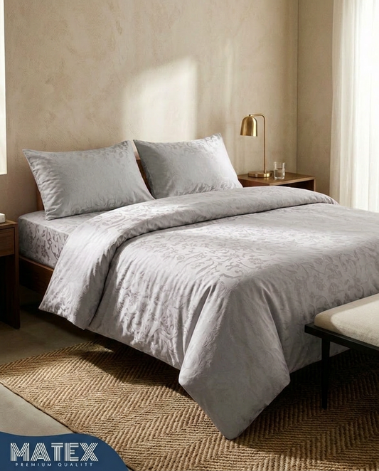 Flower grey UltraSoft Bed Set