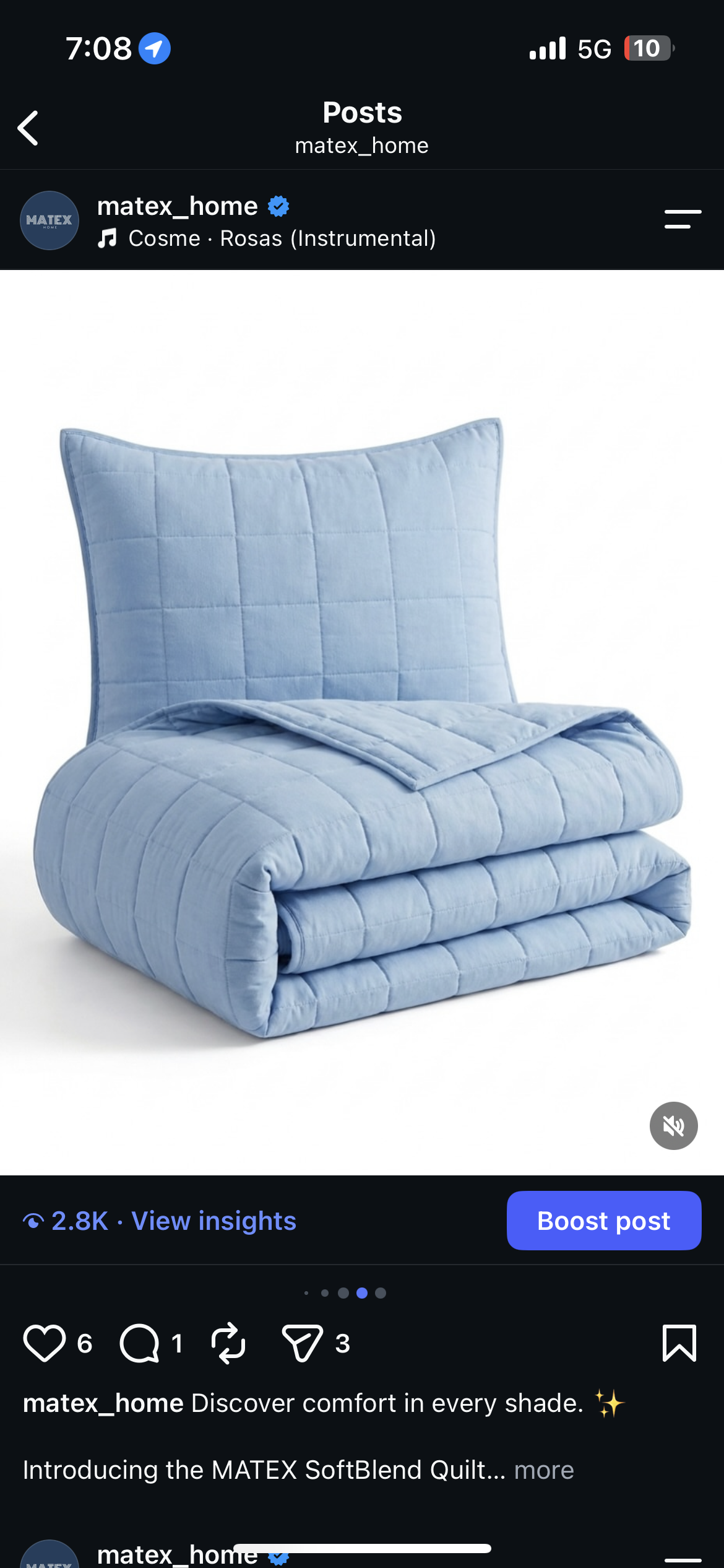 SoftBlend Coverlet –  Blue  (Full Set)