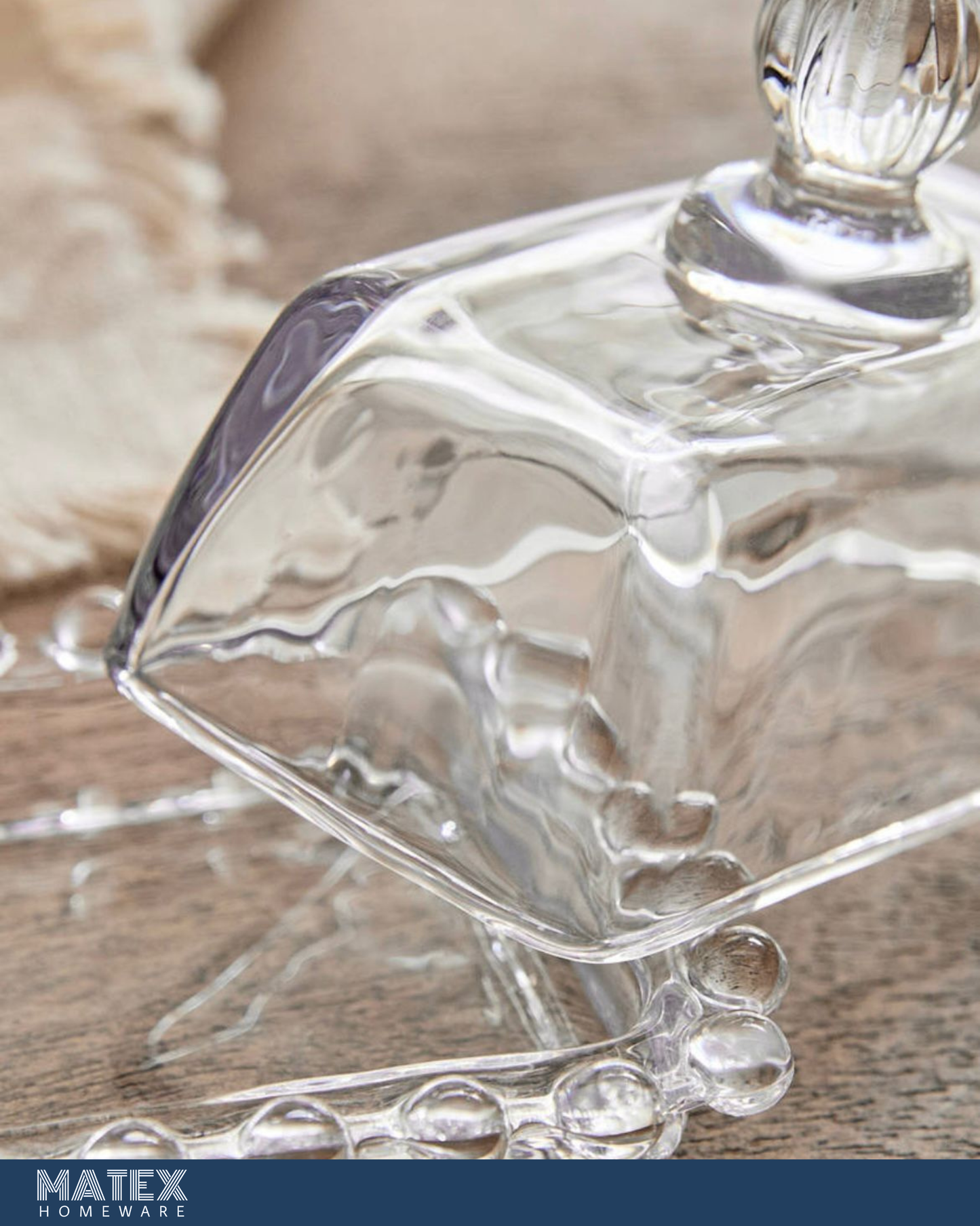 Butter Dish with Lid Glass Butter Dish with Lid Butter Keeper Holder