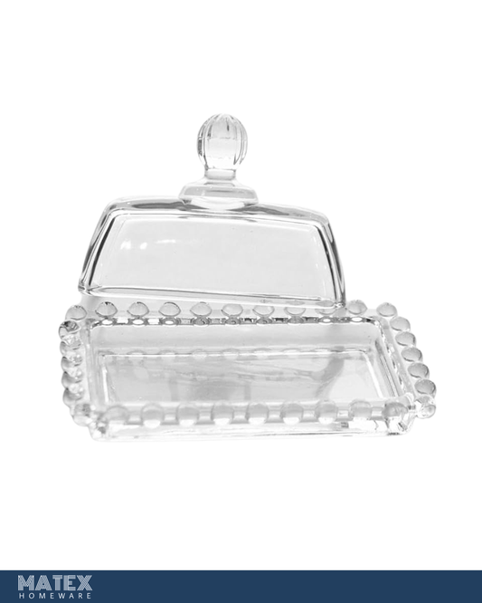 Butter Dish with Lid Glass Butter Dish with Lid Butter Keeper Holder