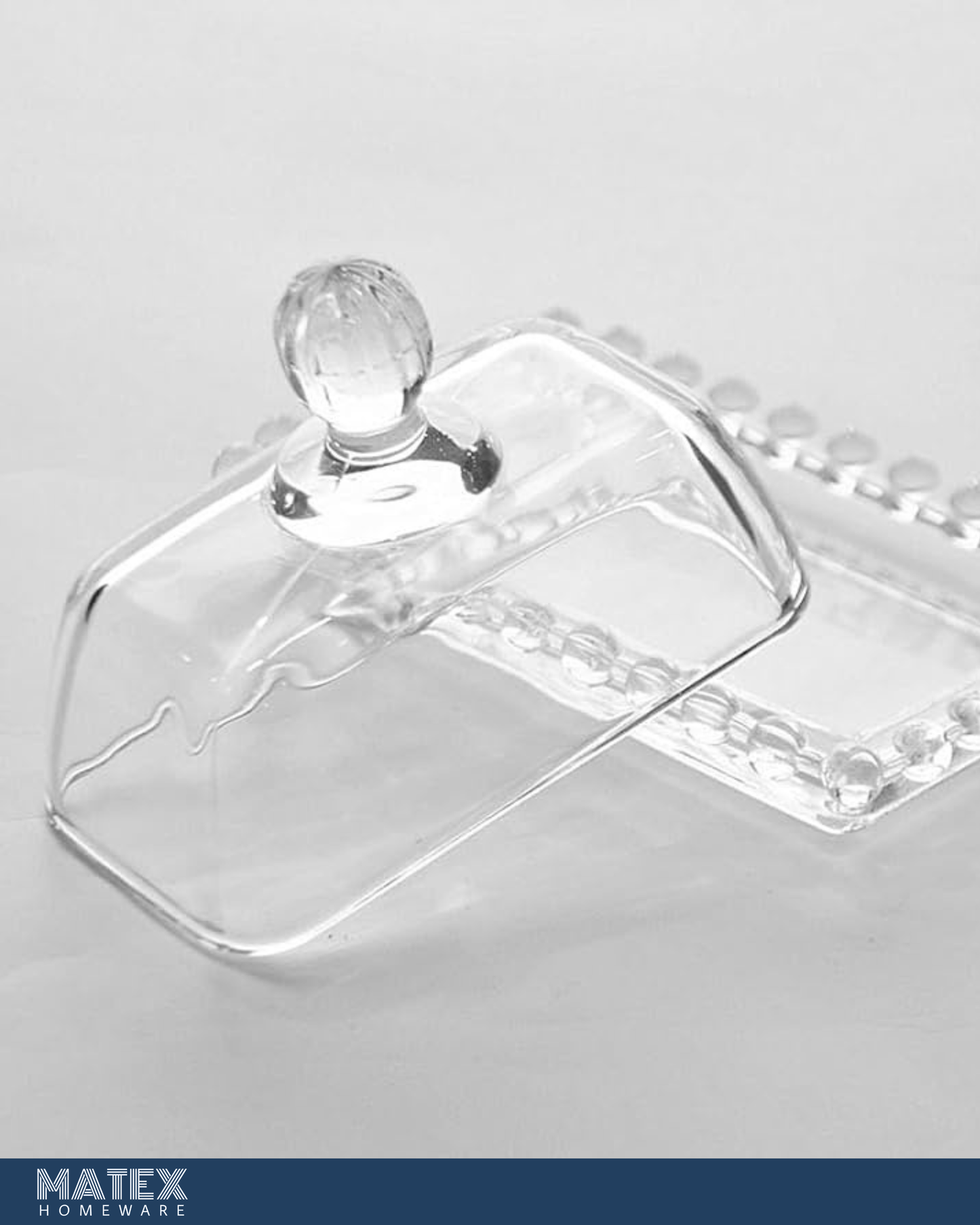 Butter Dish with Lid Glass Butter Dish with Lid Butter Keeper Holder