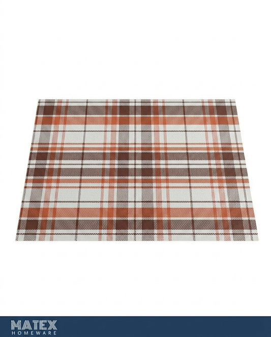 Brick Texture Place Mats 6pcs for Table