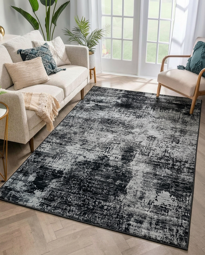 Shadow Mist Printed Soft Rug 160x230cm