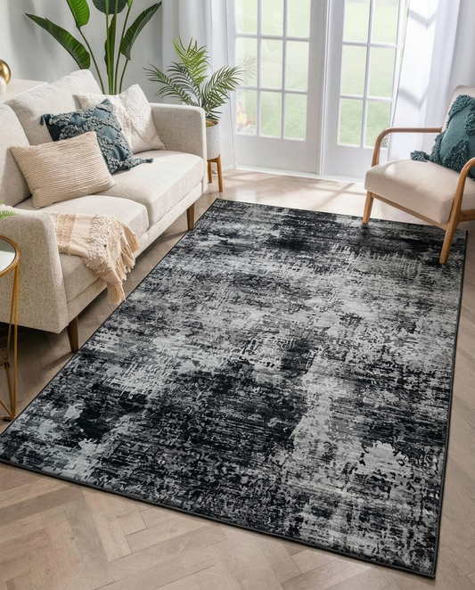 Shadow Mist Printed Soft Rug 160x230cm
