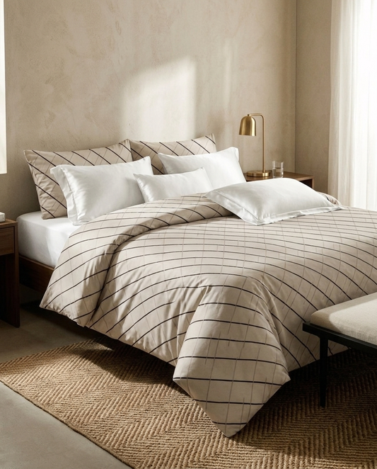 BeigeCross UltraSoft Bed Set