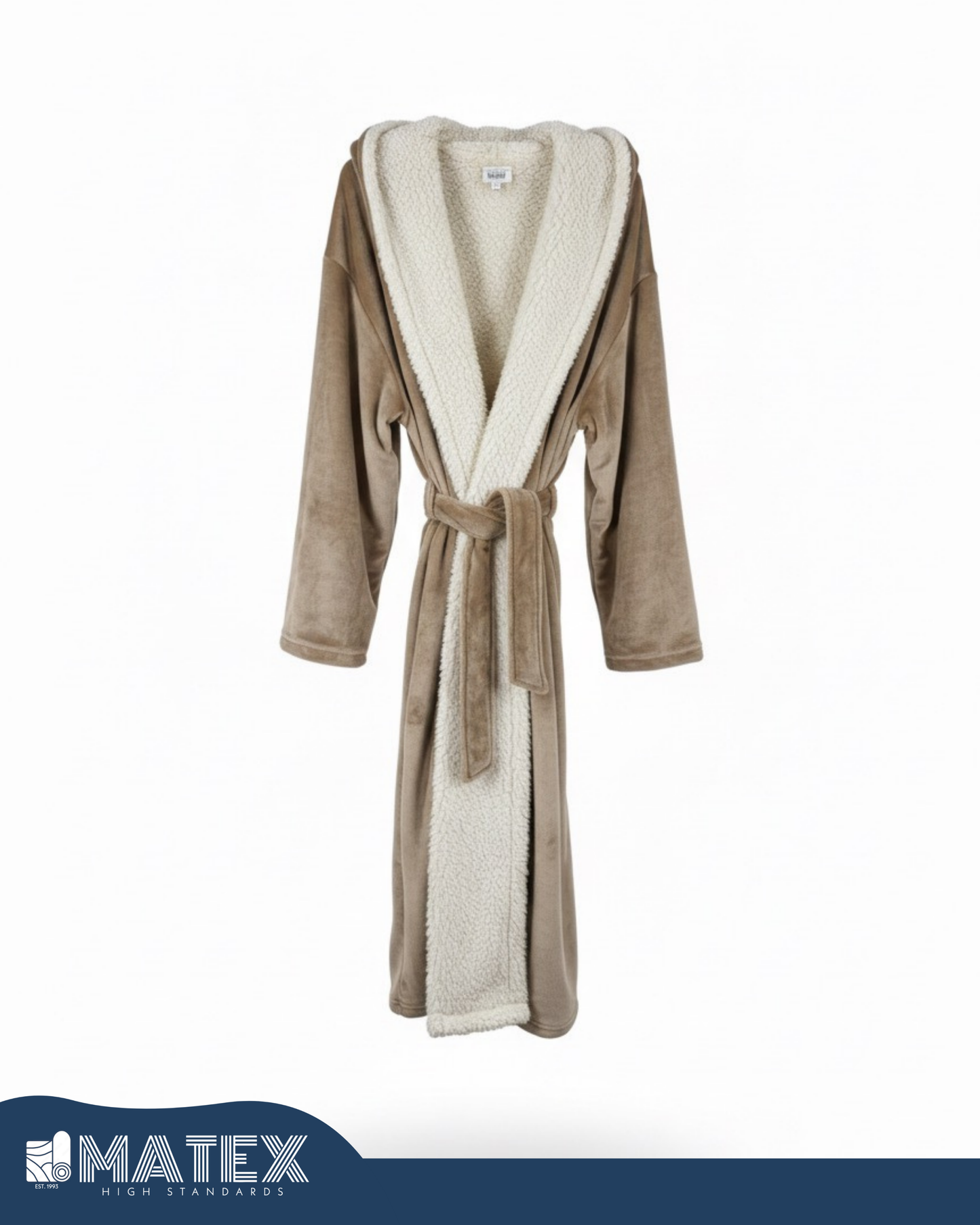 UltraPlush Sherpa Bathrobe Short Robe