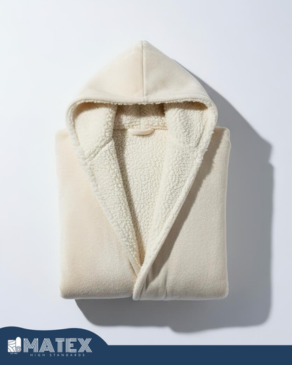 UltraPlush Sherpa Bathrobe Short Robe