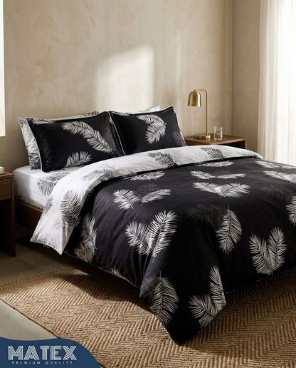 Black Feather UltraSoft Bed set