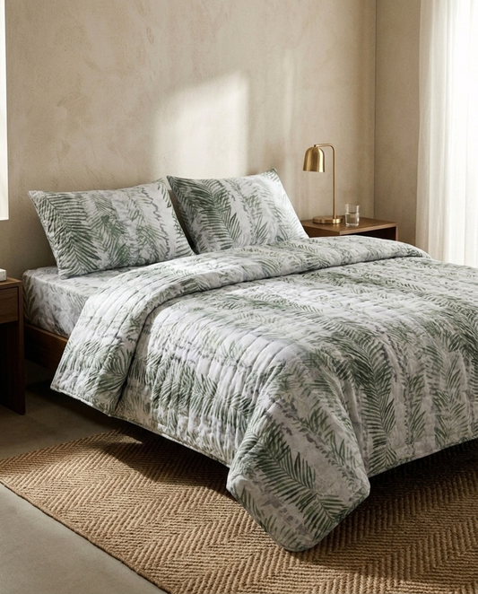 King size Palm Breeze Decor Bedspread