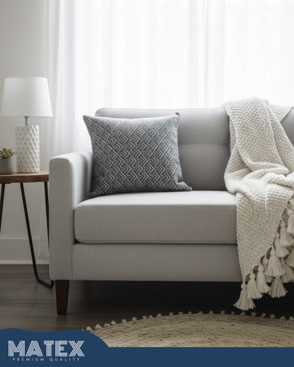 Boho Dark Pattern Decor Cushion 45x45cm