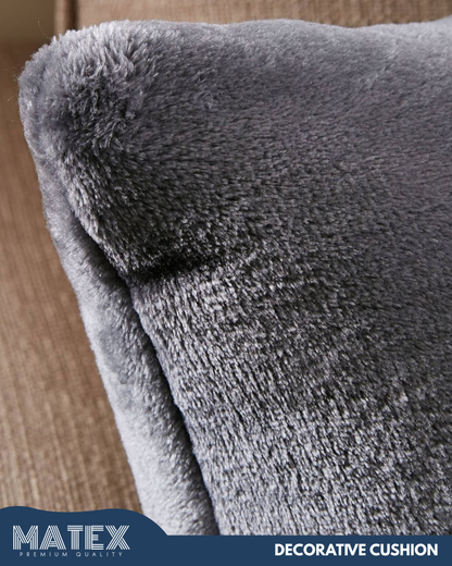 Cozy Warm Grey Filled Cushion 45x45cm