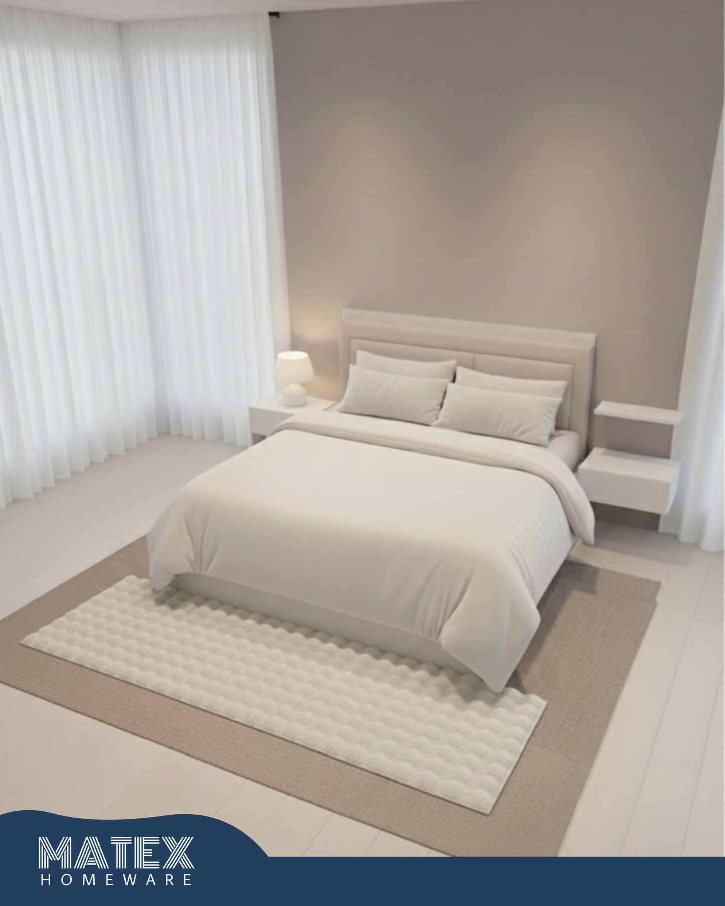 Bubble Fur Rug Runner 80x200cm