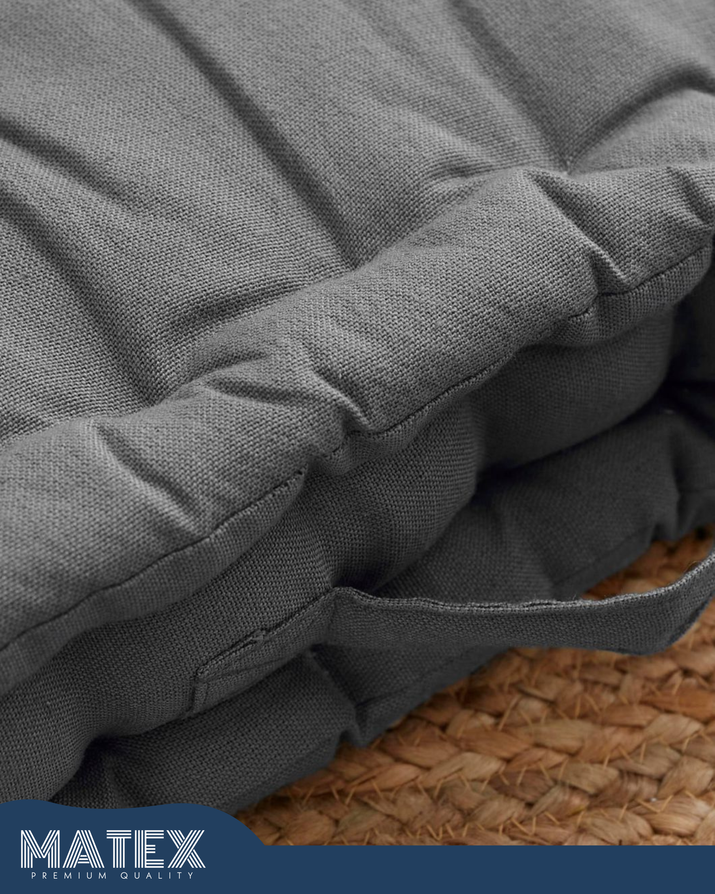 Solid Floor Cushion - 50x50 cm