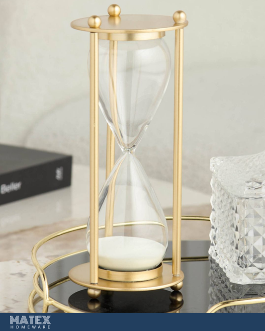 Sand Clock Decorative Accent Colour: Gold
