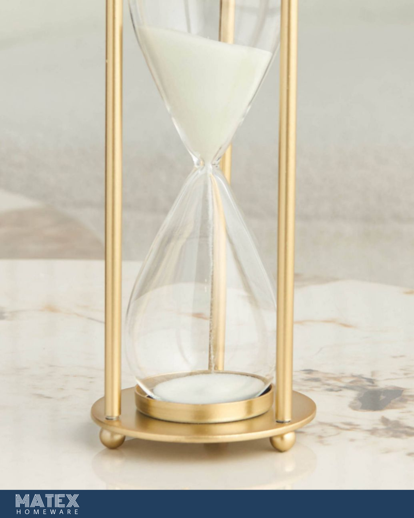 Sand Clock Decorative Accent Colour: Gold