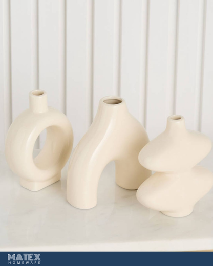 Decorative 3-Piece Vase Set
