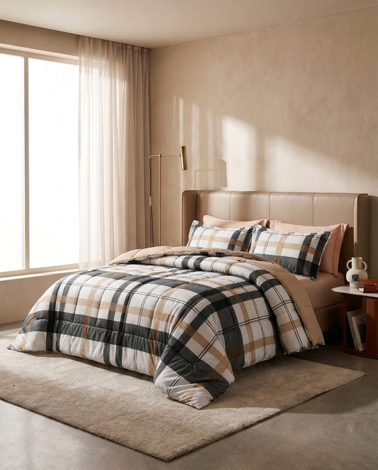 Cross Beige UltraSoft Comforter Set